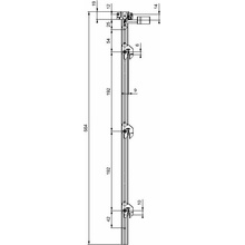 Lehmann Tyč SVS3 TYP 4 1+3 výška 579 mm