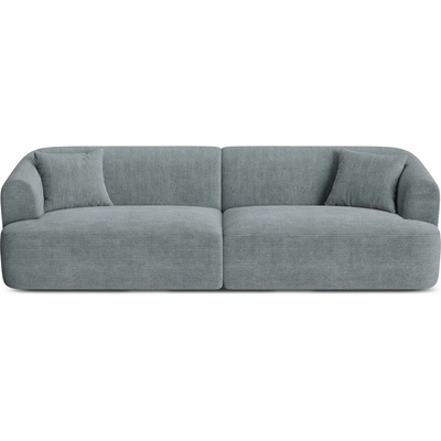 Cosmopolitan Design Тъмносив диван от рипсено кадифе 255 cm Campi - Cosmopolitan Design (COS_4S_266_F1_CAMPI6)