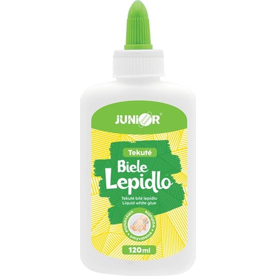 JUNIOR tekuté/biele 120 ml