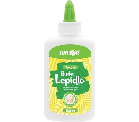 JUNIOR tekuté/biele 120 ml