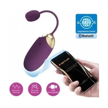 Boss of Toys Pretty Love Abner App-Controlled Intimate Device Purple Bluetooth