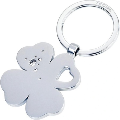 TROIKA Ключодържател Четирилистна детелина със сърце Troika KR9-30/MA (KR9-30/MA)