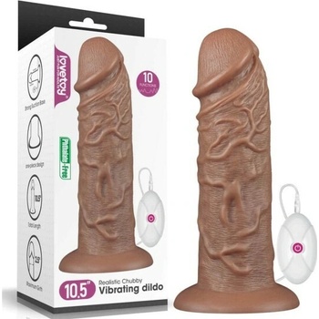 LoveToy Realistic Chubby Vibrating 10.5"