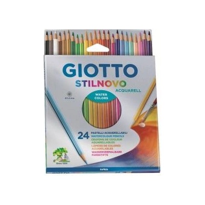 GIOTTO Акварелни Цветни Моливи Giotto Stilnovo 24 Части Многоцветен