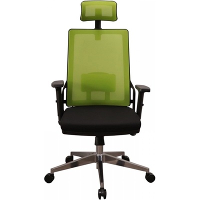 RFG Директорски стол Trento 26 HB, черна седалка, зелена облегалка (O4010140435)