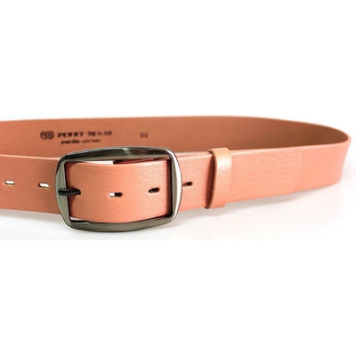 Penny Belts dámsky kožený opasok 117503 ružový