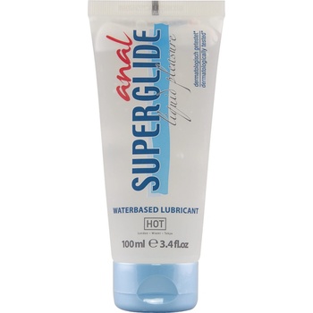 HOT Анален Superglide Течно Наслаждение - Лубрикант на водна основа - 100 мл