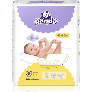 Bella Baby Happy Panda еднократни подложки за смяна на пелените 60x60 cm 30 бр