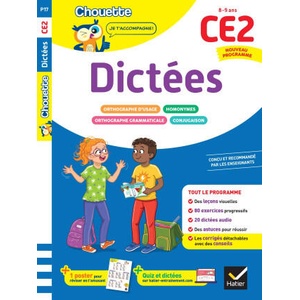 Dictées CE2 - Cahier de soutien nouveau programme | Valérie Marienval, Jean-Jacques Rodes (2025)