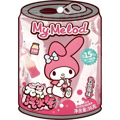 Qi My Melody Yogurt Soda Gummy 36 g