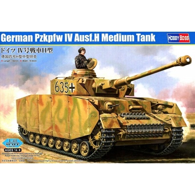 Hobby Boss German Pzkpfw IV Ausf.H Medium Tank 1:48