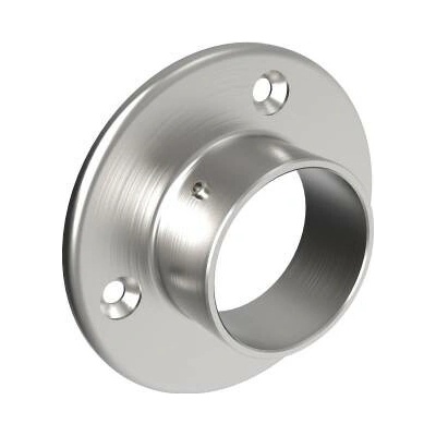 Hahn Steel Nástěnná příruba pro trubku pr. 48,3 mm, nerez ocel AISI 304 - brus