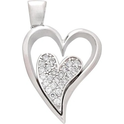 Zlaton Přívěsek bílé zlato 000900303232