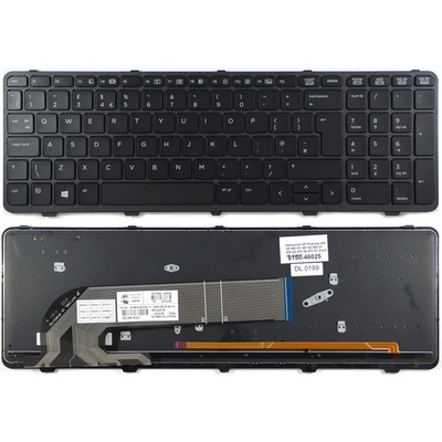 klávesnice HP Probook 450 G0 450 G1 450 G2 455 G1 455 G2 470 G0 470 G1 470 G2 650 G1 655 G1 - černá UK podsvit – Sleviste.cz