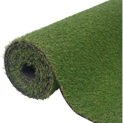 Petromila vidaXL Umelý trávnik 1,5x10 m/20 mm, zelený