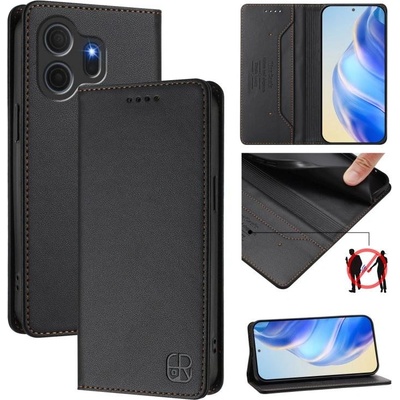 TCL Кожен Калъф Портфейл за TCL NxtPaper 70 Pro 5G - RFID защита, Магнитен, Стойка, 8 цвята