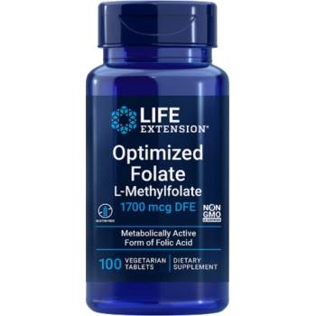 Image 1 of Life Extension Optimized Folate | L-Methylfolate [100 Таблетки]