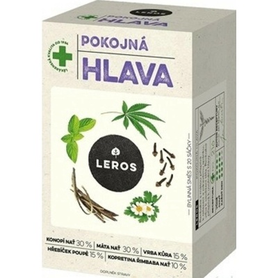 Leros Pokojná hlava 20 x 1,5 g