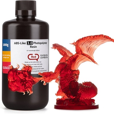 Elegoo ABS-like Resin V3.0 Red - 1.000 g (50.103.0152)