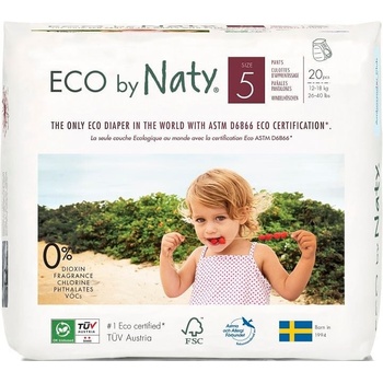 Naty Nature Babycare Junior 12-18 kg 20 ks