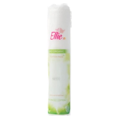 Ellie Kozmetické vatové tampóny zo 100% organickej bio bavlny 100 ks