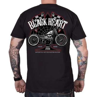 Black Heart Chopper Race čierne