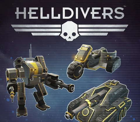 Helldivers Vehicles Pack