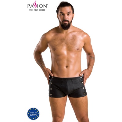 Passion MEN 048 Boxerky David černé – Zboží Dáma