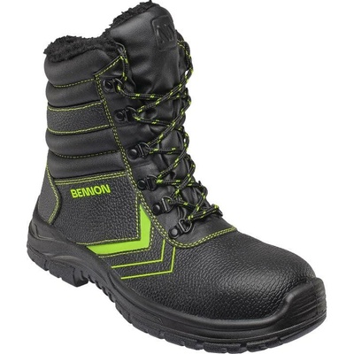 Bennon basic S3 Winter Boot čierna/zelená 35