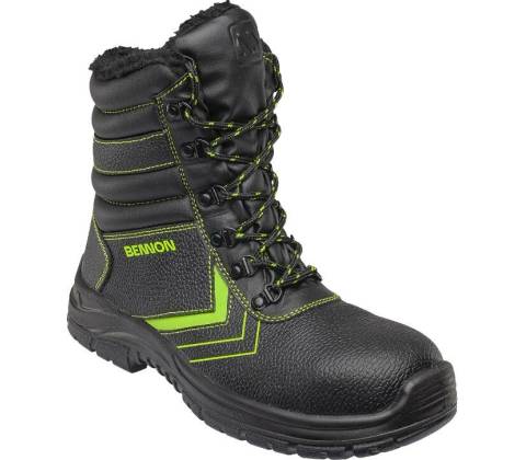 Bennon basic S3 Winter Boot čierna/zelená 35