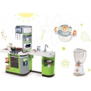 SMOBY 311102-5 zelená kuchyňka CookMaster Verte s ľadom zvukmi a set ponorný mixér a tlakový hrniec