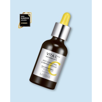 Missha Vita C Plus Spot Correcting & Firming Ampule rozjasňujúce sérum s vitamínom C 30 ml