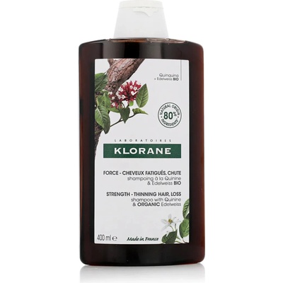 KLORANE Quinine & Organic Edelweiss Strengthening Shampoo 400 ml