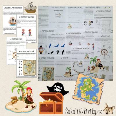 Šakalíkova trasa - PIRÁTSKÁ STEZKA Provedení: PDF soubor