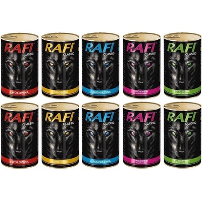 Dolina Noteci Rafi Classic Mixed Flavours in Sauce 10 x 1240 g