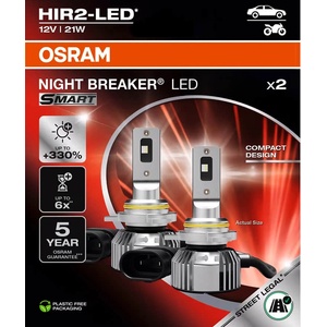 OSRAM night breaker led smart 2hb hir2 21w 6000k