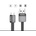 Плосък кабел с метално usb за apple устройства марка remax (zar1s)