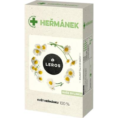 LEROS RUMANČEK bylinný čaj 20 x 1 g