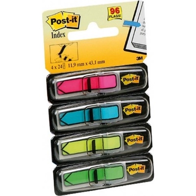 3M Post-it index šípky neonove 12,5x43mm