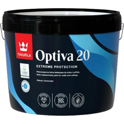 Tikkurila OPTIVA 20 SEMI MATT 9L tvt int. K336 Karamelli