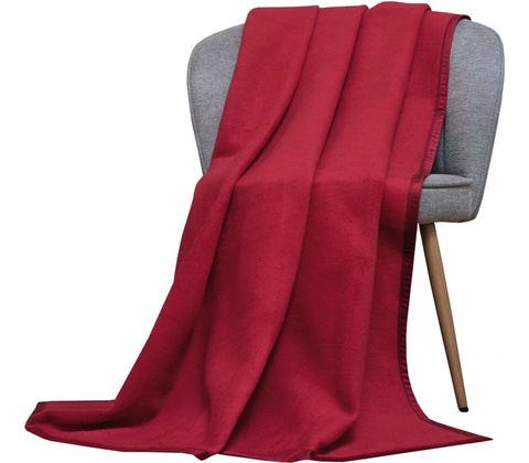 SCANquilt Deka COTY UNI červená 150x200