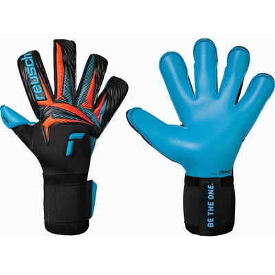 Reusch Attrakt Aqua Evolution black/shocking orange/aqua blue