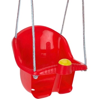 Metalcar Бебешка люлка със свирка Червена metalcar