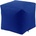 Pufrelax Табуретка Cube, водоустойчив, Кралско син (PUF-G-C-TEX-BLURY)