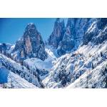 DIMEX ART Флизелинов фототапет планини през зимата 375 x 250 см