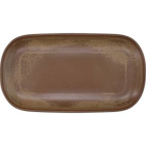 Tognana Овална чиния terracotta brown biscuit, 33 см (tc020335780a)