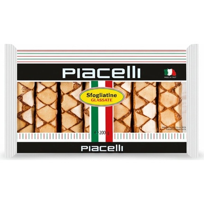 Piacelli listové pečivo Sfogliatine Glassate 200 g – Zboží Dáma