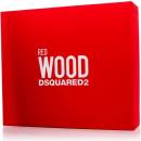 Dsquared2 Red Wood sprchový gel 50 ml + tělové mléko 50 ml + EDT 50 ml dárková sada
