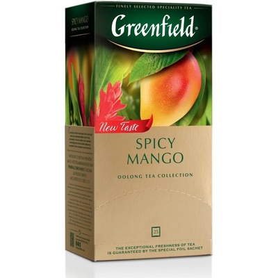 Greenfield Čaj oolong Spicy Mango 25 x 1,5 g