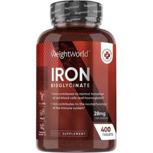 WeightWorld Iron Bisglycinate 14 mg [400 Таблетки]